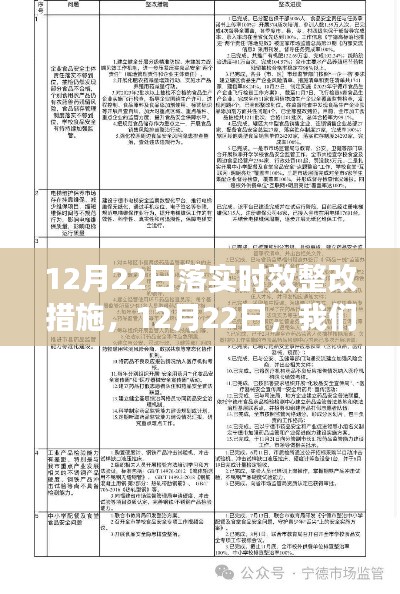 確保時(shí)效整改措施落地生根，12月22日的行動(dòng)指南