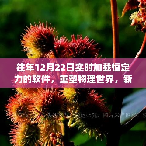 實時加載恒定力軟件重塑物理世界，引領(lǐng)科技革新風(fēng)潮的新領(lǐng)軍者