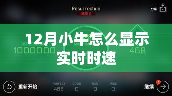 小牛電動(dòng)車(chē)實(shí)時(shí)時(shí)速查看方法