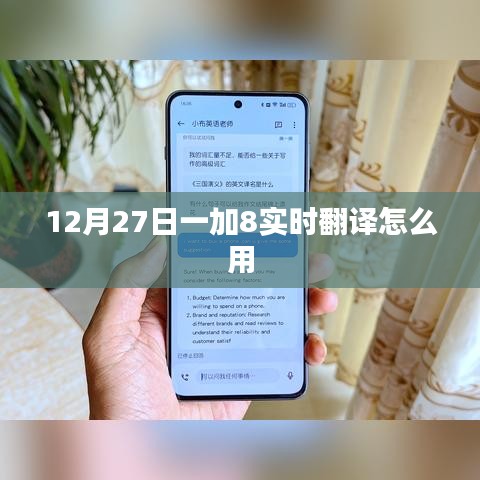 一加8實(shí)時(shí)翻譯功能使用指南，12月27日更新