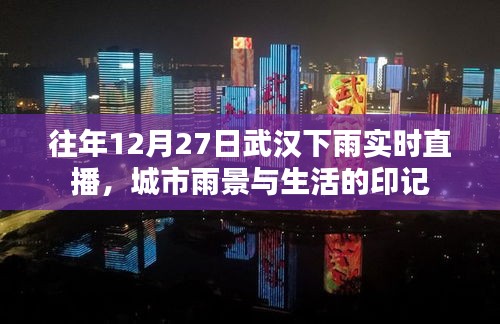 武漢雨景直播，城市雨天的生活印記