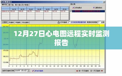 心電圖遠程實時監(jiān)測報告，實時數(shù)據(jù)監(jiān)測，健康無憂