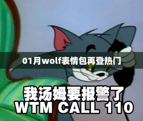 January熱門表情包，wolf表情再登榜首