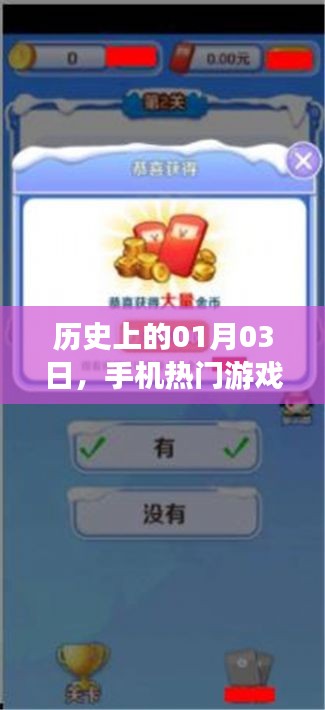 手機熱門游戲下載盛事，歷史一月三日回顧