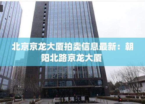 北京京龍大廈拍賣(mài)信息最新：朝陽(yáng)北路京龍大廈 
