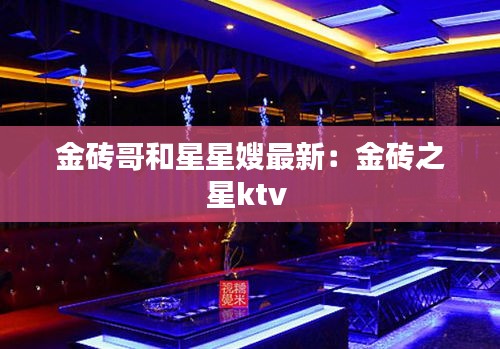 金磚哥和星星嫂最新：金磚之星ktv 