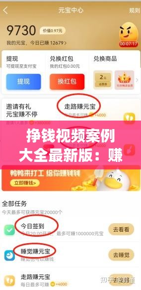 掙錢視頻案例大全最新版：賺錢的視頻是真的嗎 