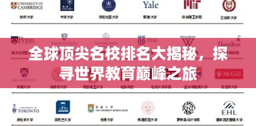 全球頂尖名校排名大揭秘，探尋世界教育巔峰之旅
