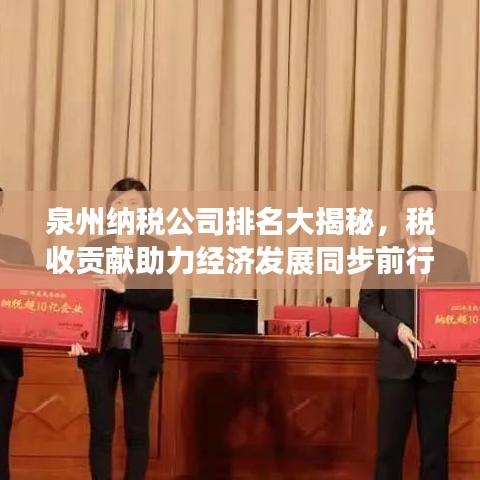 泉州納稅公司排名大揭秘，稅收貢獻(xiàn)助力經(jīng)濟(jì)發(fā)展同步前行