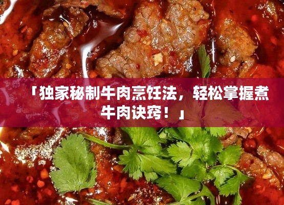 「獨家秘制牛肉烹飪法，輕松掌握煮牛肉訣竅！」
