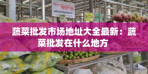 蔬菜批發(fā)市場地址大全最新：蔬菜批發(fā)在什么地方 