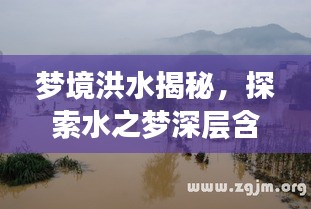 夢境洪水揭秘，探索水之夢深層含義與象征意義