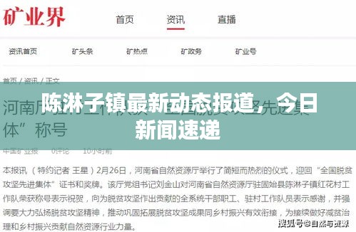 陳淋子鎮(zhèn)最新動態(tài)報道，今日新聞速遞