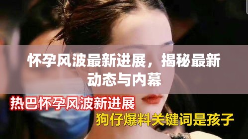 懷孕風(fēng)波最新進(jìn)展，揭秘最新動態(tài)與內(nèi)幕