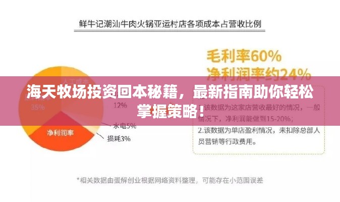 海天牧場(chǎng)投資回本秘籍，最新指南助你輕松掌握策略！