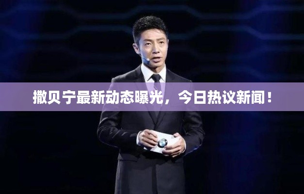 撒貝寧最新動態(tài)曝光，今日熱議新聞！