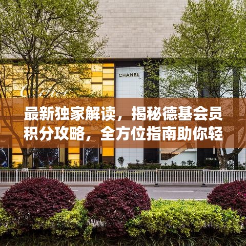 最新獨(dú)家解讀，揭秘德基會(huì)員積分攻略，全方位指南助你輕松玩轉(zhuǎn)積分兌換！