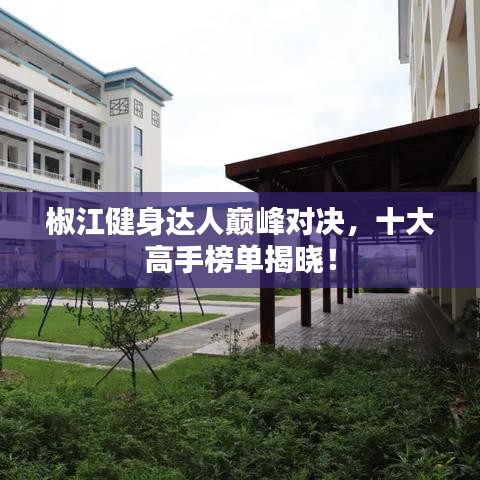 椒江健身達人巔峰對決，十大高手榜單揭曉！