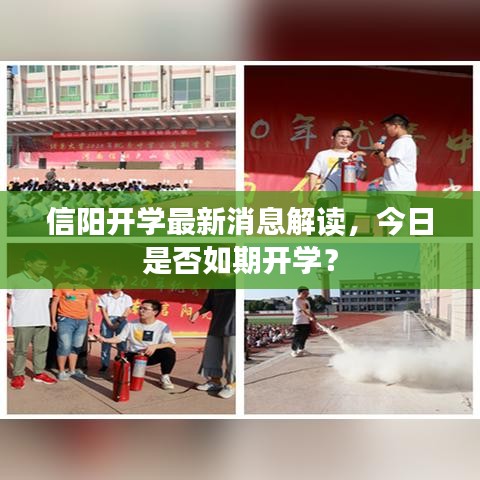 信陽開學(xué)最新消息解讀，今日是否如期開學(xué)？