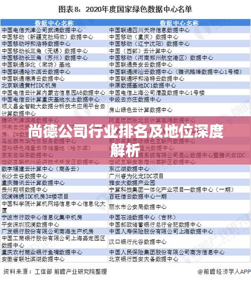 尚德公司行業(yè)排名及地位深度解析