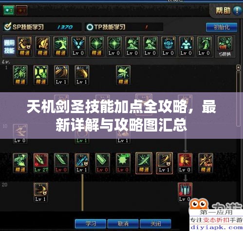 天機(jī)劍圣技能加點(diǎn)全攻略，最新詳解與攻略圖匯總