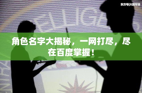 角色名字大揭秘，一網(wǎng)打盡，盡在百度掌握！
