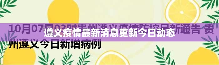 遵義疫情最新消息更新今日動態(tài)