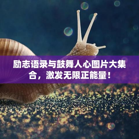 勵(lì)志語錄與鼓舞人心圖片大集合，激發(fā)無限正能量！