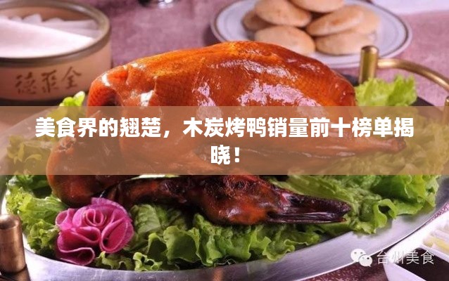 美食界的翹楚，木炭烤鴨銷量前十榜單揭曉！