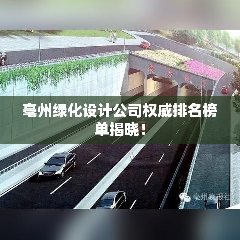 亳州綠化設(shè)計(jì)公司權(quán)威排名榜單揭曉！