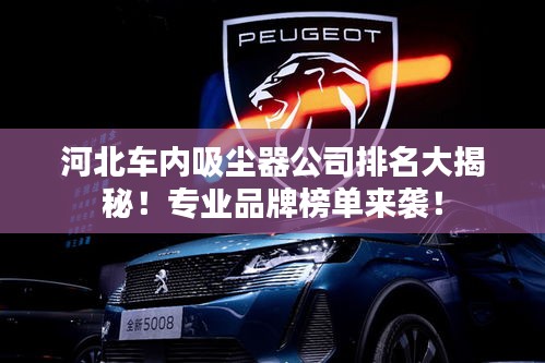 河北車內(nèi)吸塵器公司排名大揭秘！專業(yè)品牌榜單來襲！