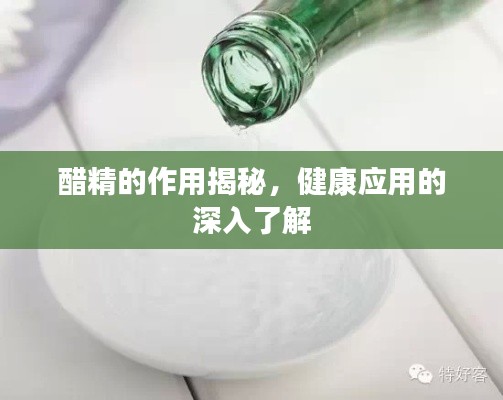 醋精的作用揭秘，健康應(yīng)用的深入了解