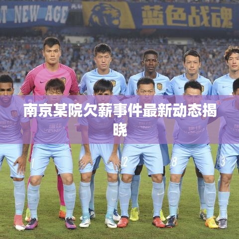 南京某院欠薪事件最新動態(tài)揭曉