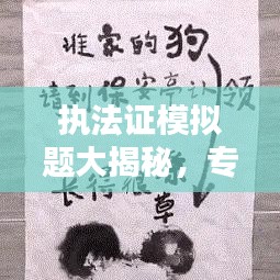 執(zhí)法證模擬題大揭秘，專業(yè)試題一網(wǎng)打盡，輕松備考！
