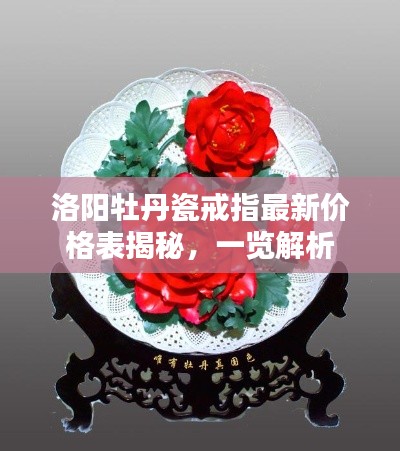 洛陽牡丹瓷戒指最新價格表揭秘，一覽解析