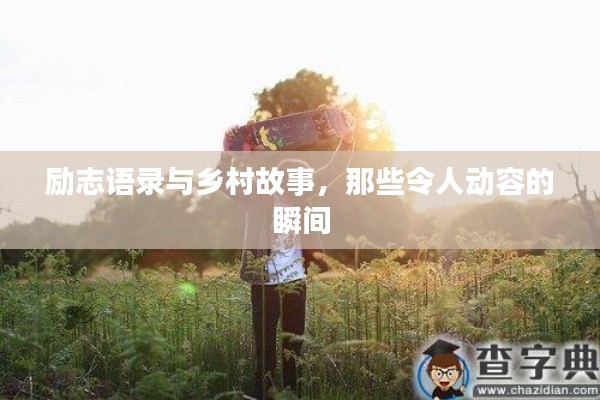 勵(lì)志語(yǔ)錄與鄉(xiāng)村故事，那些令人動(dòng)容的瞬間
