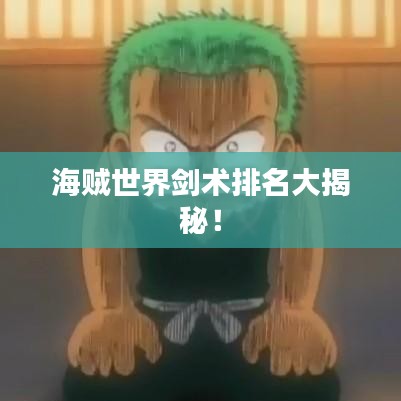 海賊世界劍術(shù)排名大揭秘！