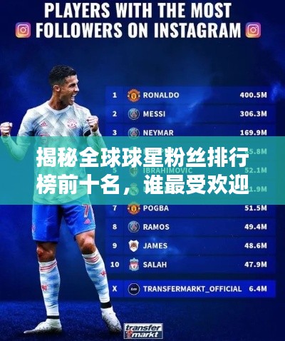 揭秘全球球星粉絲排行榜前十名，誰最受歡迎？