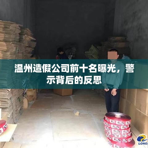 溫州造假公司前十名曝光，警示背后的反思