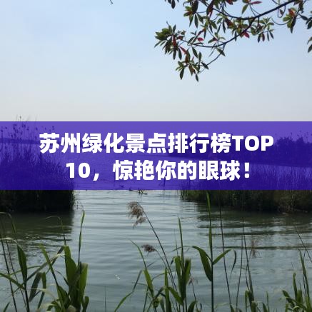 蘇州綠化景點(diǎn)排行榜TOP10，驚艷你的眼球！