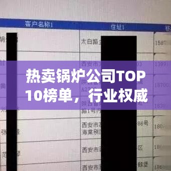 熱賣鍋爐公司TOP10榜單，行業(yè)權(quán)威排名一網(wǎng)打盡！