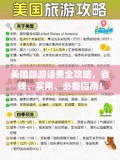美國旅游話費全攻略，省錢、實用、必備指南！