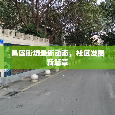 昌盛街坊最新動(dòng)態(tài)，社區(qū)發(fā)展新篇章