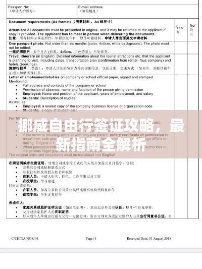 挪威自由行簽證攻略，最新指南全解析