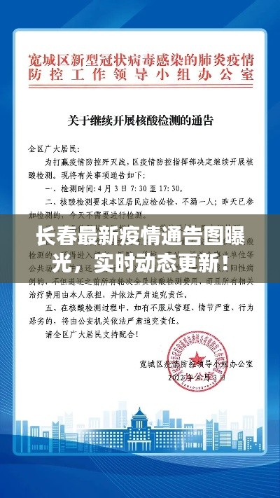 長(zhǎng)春最新疫情通告圖曝光，實(shí)時(shí)動(dòng)態(tài)更新！