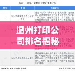 溫州打印公司排名揭秘，市場概述及競爭力分析