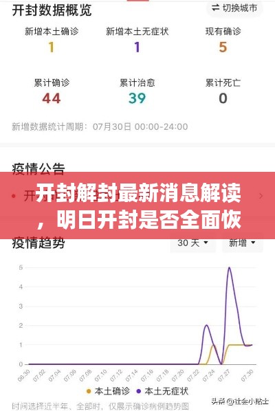 開封解封最新消息解讀，明日開封是否全面恢復(fù)通行？