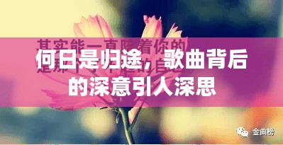 何日是歸途，歌曲背后的深意引人深思