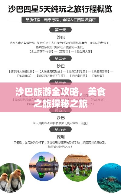 沙巴旅游全攻略，美食之旅探秘之旅