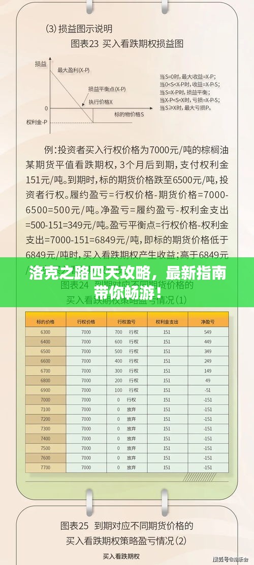 洛克之路四天攻略，最新指南帶你暢游！